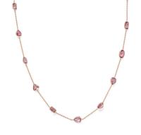 ROSE GOLD AND PINK TOURMALINE NECKLACE