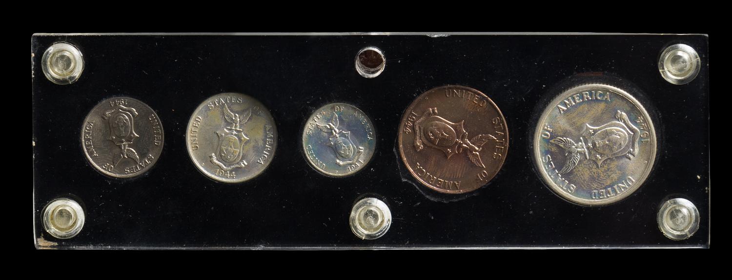 A Philippine Islands 1944 5-Coin Uncirculated Set