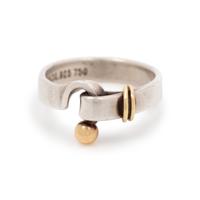 Tiffany & Co., Silver & Gold Ring