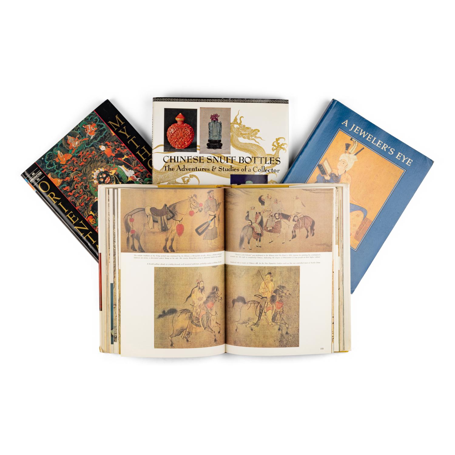 [ASIAN ART] a group of dealers' catalogues and reference books about Asian Art 亞洲藝術參考書及古董商圖錄64冊