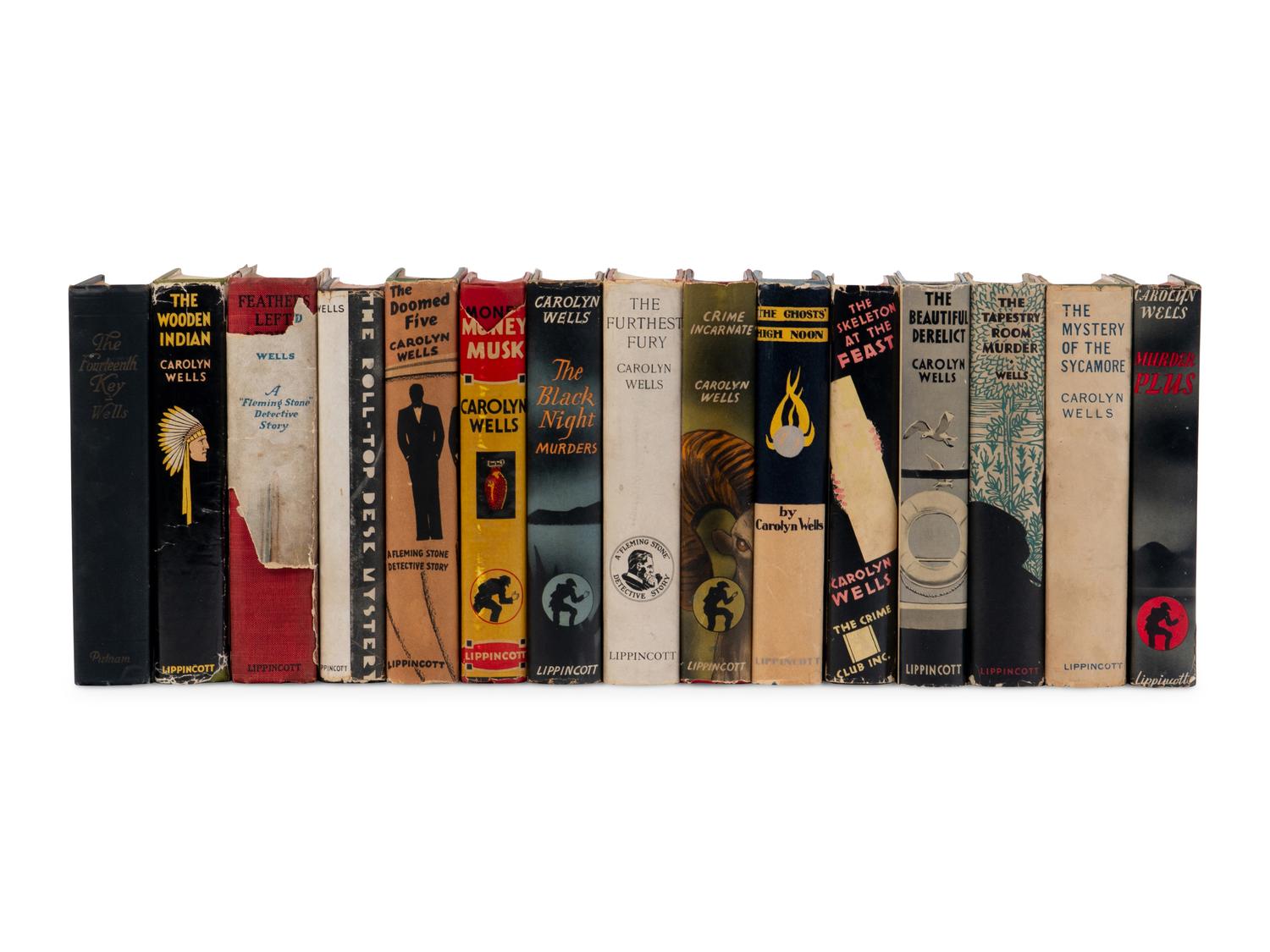 WELLS, Carolyn (1862-1942). A group of 15 FIRST EDITIONS, comprising: