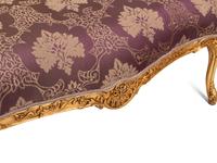 A Pair of Louis XV Style Giltwood Settees