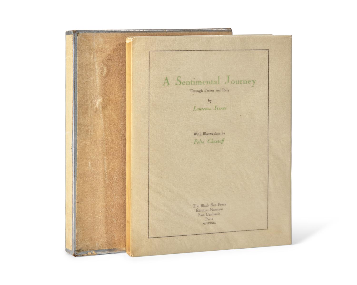 [Black Sun Press] Sterne, Laurence. A Sentimental Journey Through France and Italy