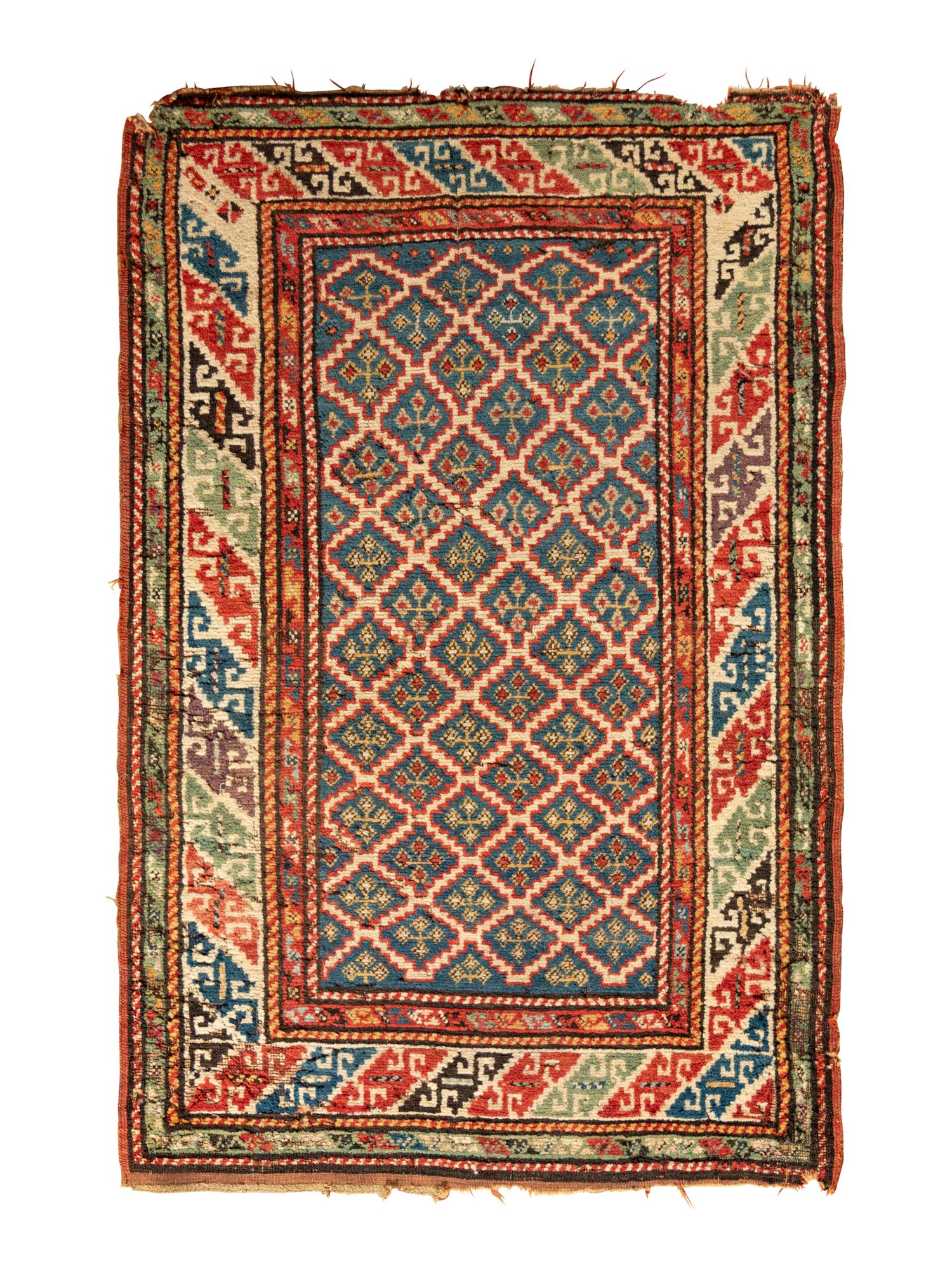 A Kazakh Wool Rug