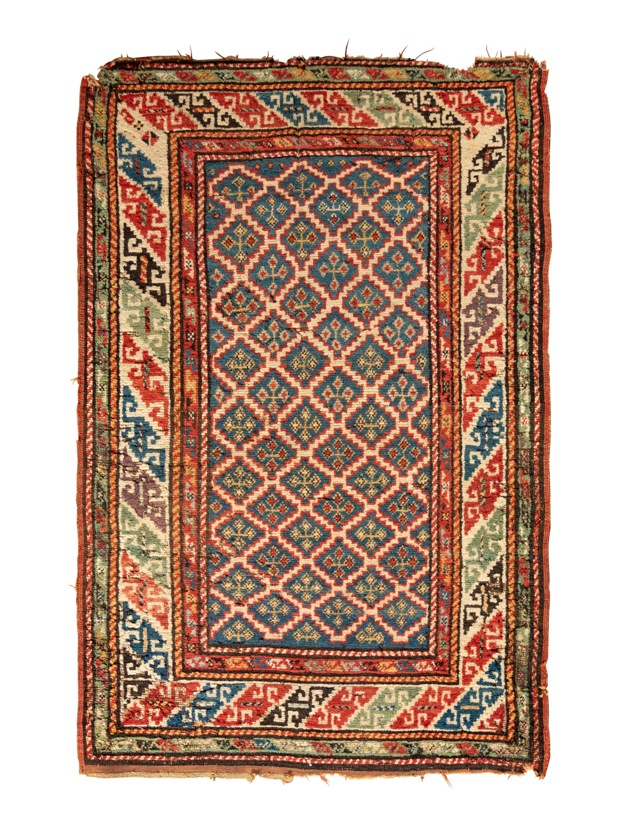 A Kazakh Wool Rug