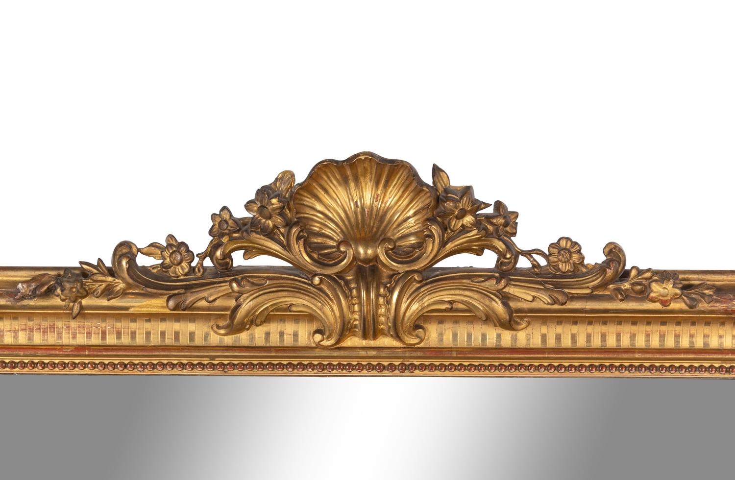 A Louis Philippe Giltwood Mirror