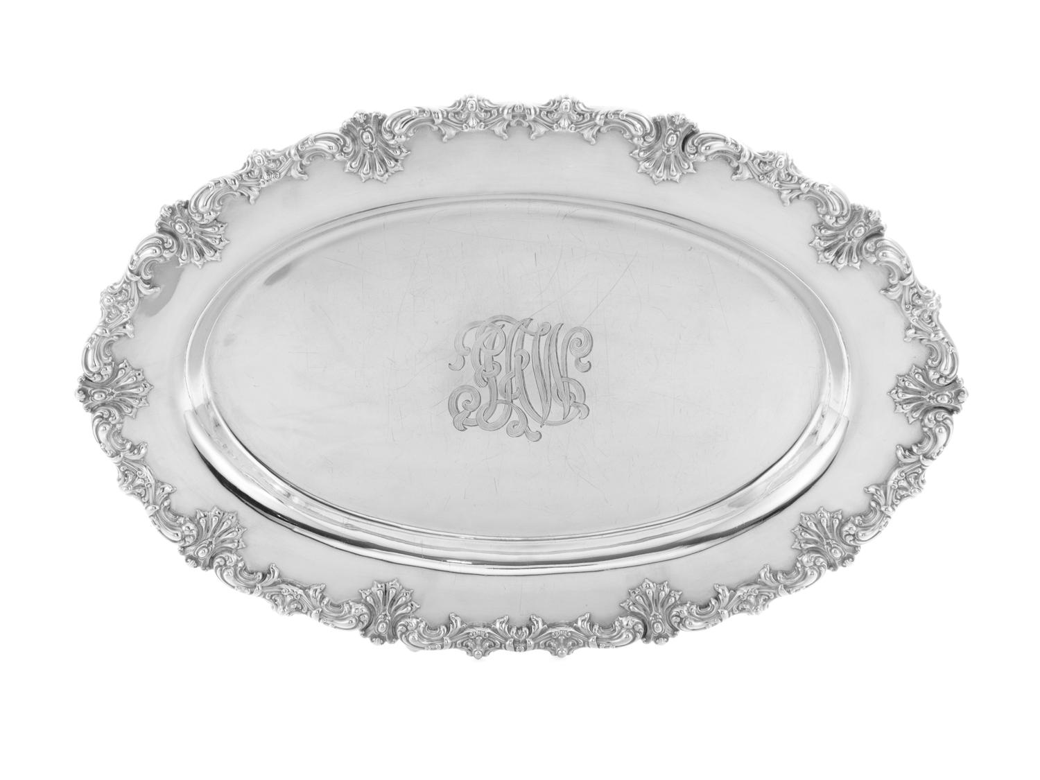 An American Silver Tray