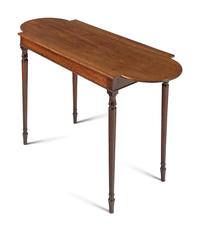 A George III Mahogany Side Table