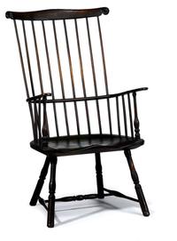 Comb-back Windsor armchair thomas gilpin (1700-1766), chester county and philadelphia, circa 1760