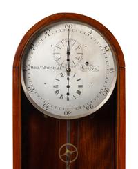 A William IV Mahogany Regulator Longcase Clock