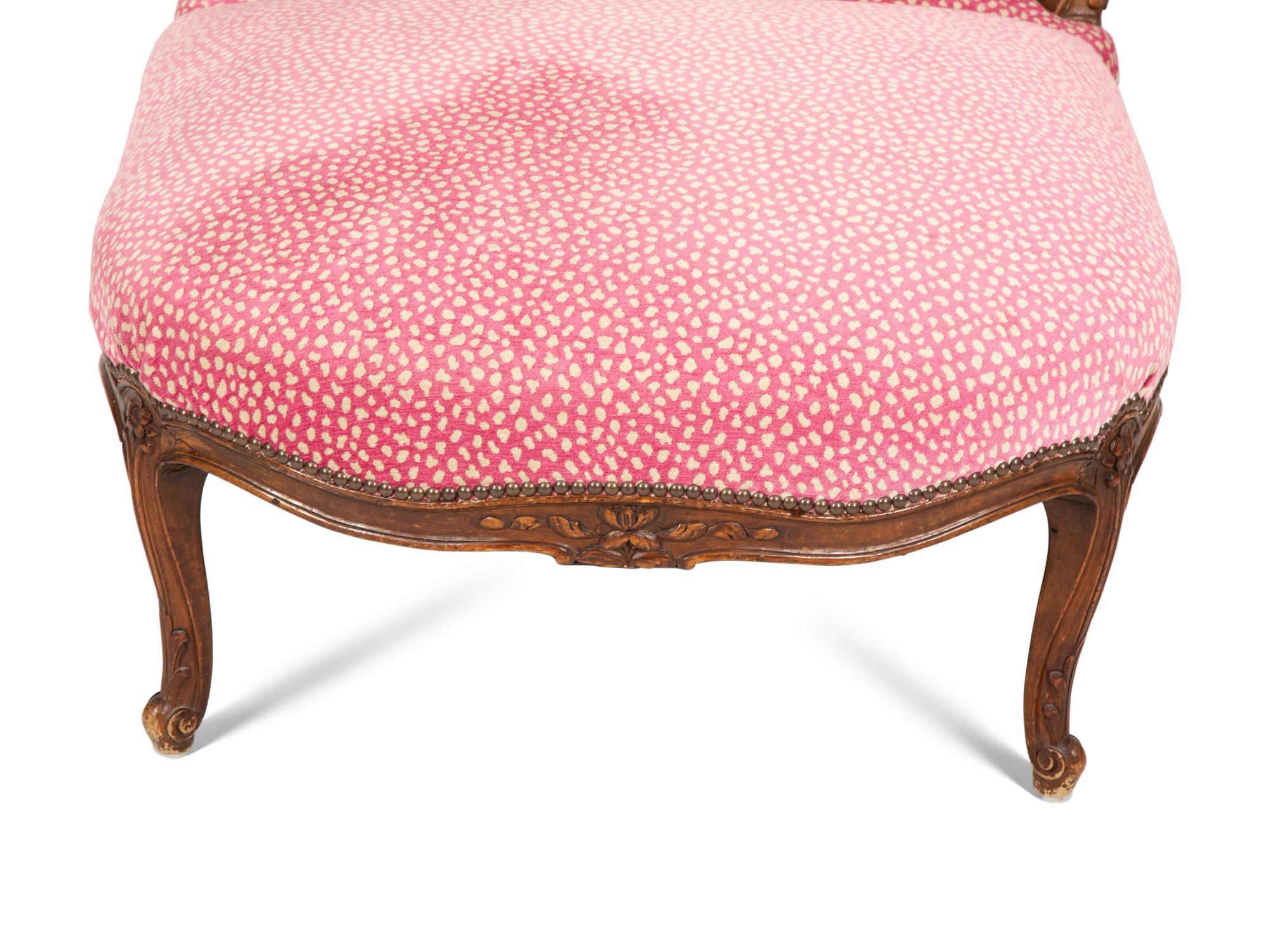 A Louis XV Style Mahogany Duchesse Brisée