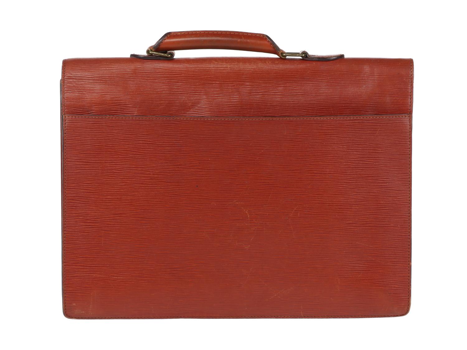 Louis Vuitton Epi Leather Briefcase, 1985
