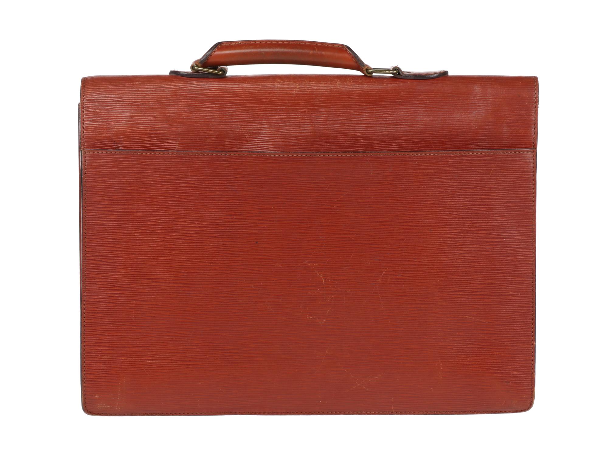 Louis Vuitton Epi Leather Briefcase, 1985