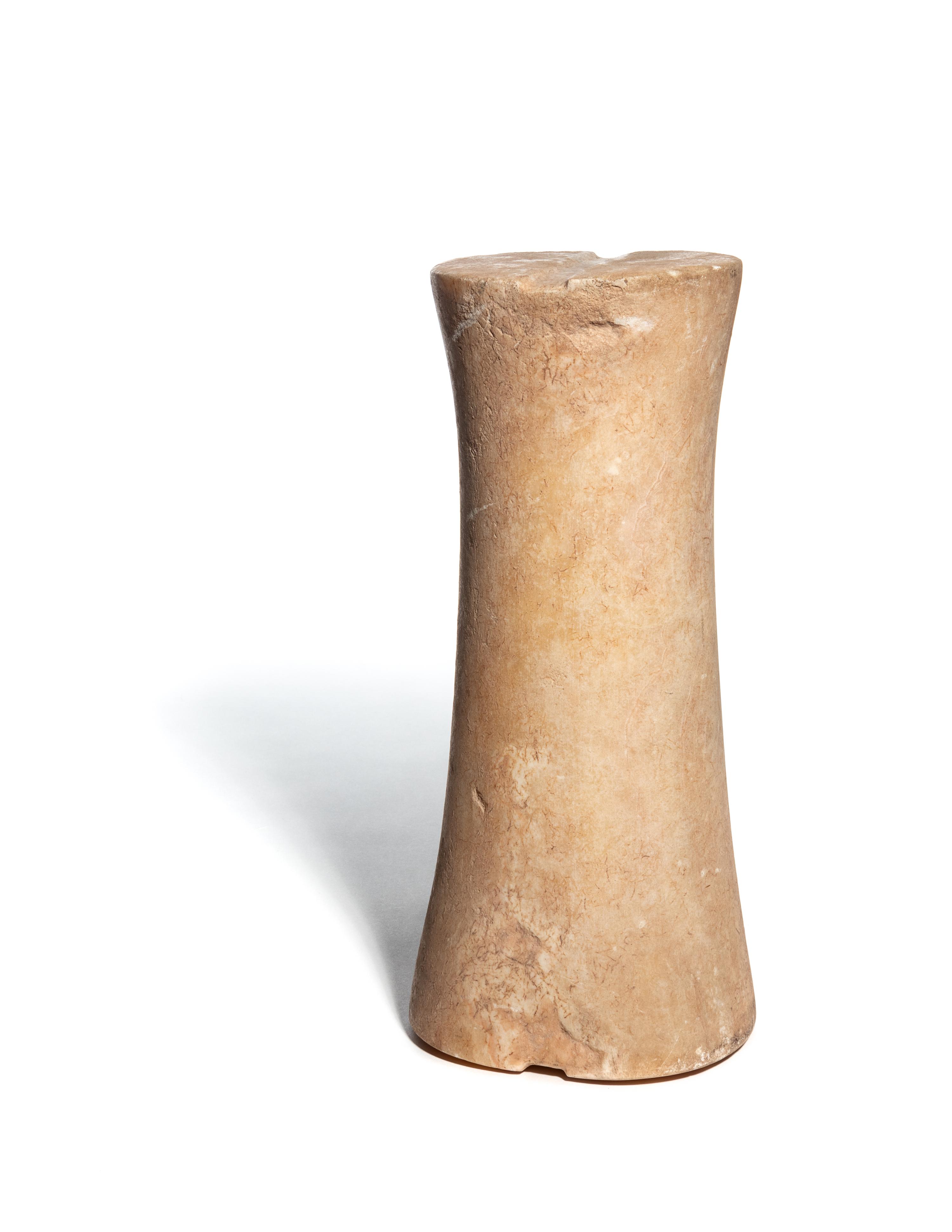 A Bactrian Calcite Columnar Ritual Object