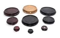 Twenty-Eight Chinese Hardwood Stands