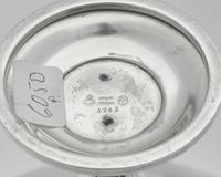 A Set of Three Georg Jensen Silver Compotes