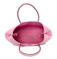 A Hermes Sakura Pink Canvas and Leather Garden Party GM Tote Bag, 14" x 10" x 6.5".