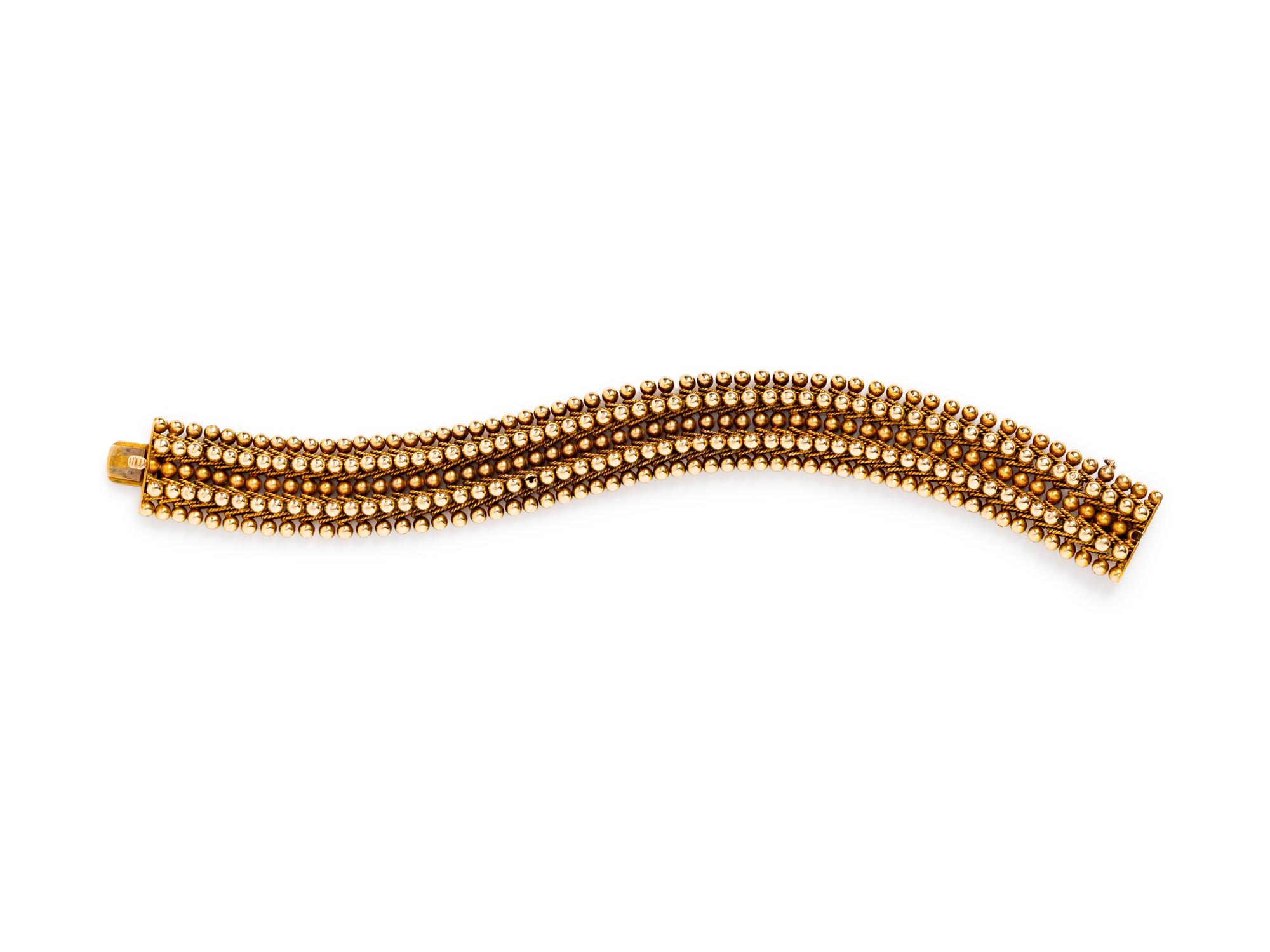 YELLOW GOLD BRACELET