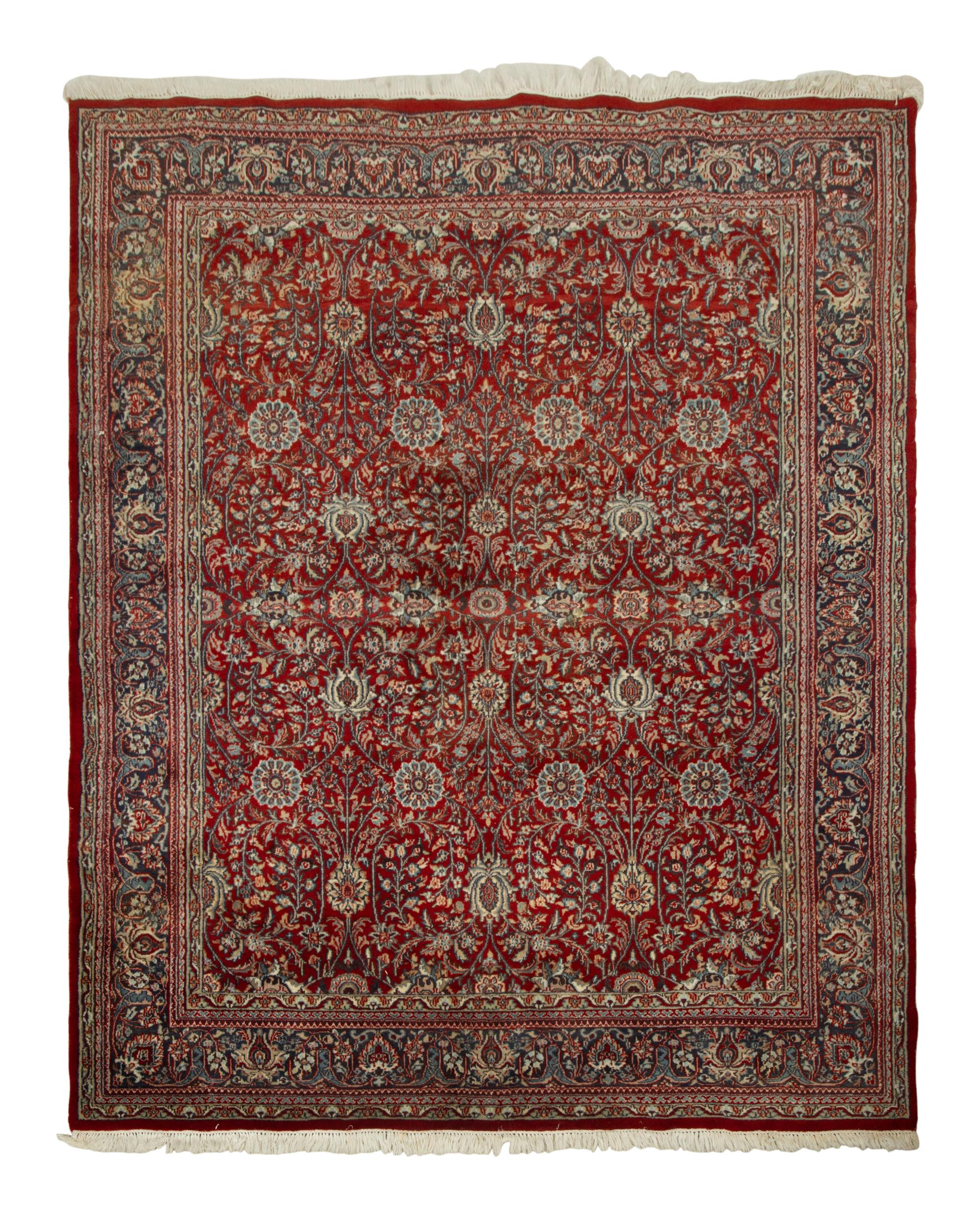 A Persian Design Wool Rug