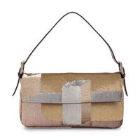 Fendi, Metallic Sequined Baguette