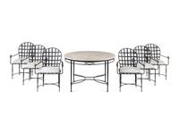 A Mario Papperzini 'Amalfi' Dining Suite