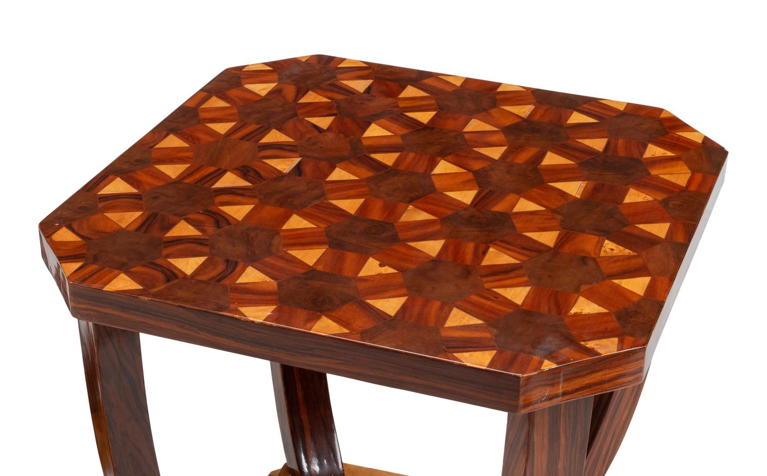 A Pair of Art Deco Style Side Tables