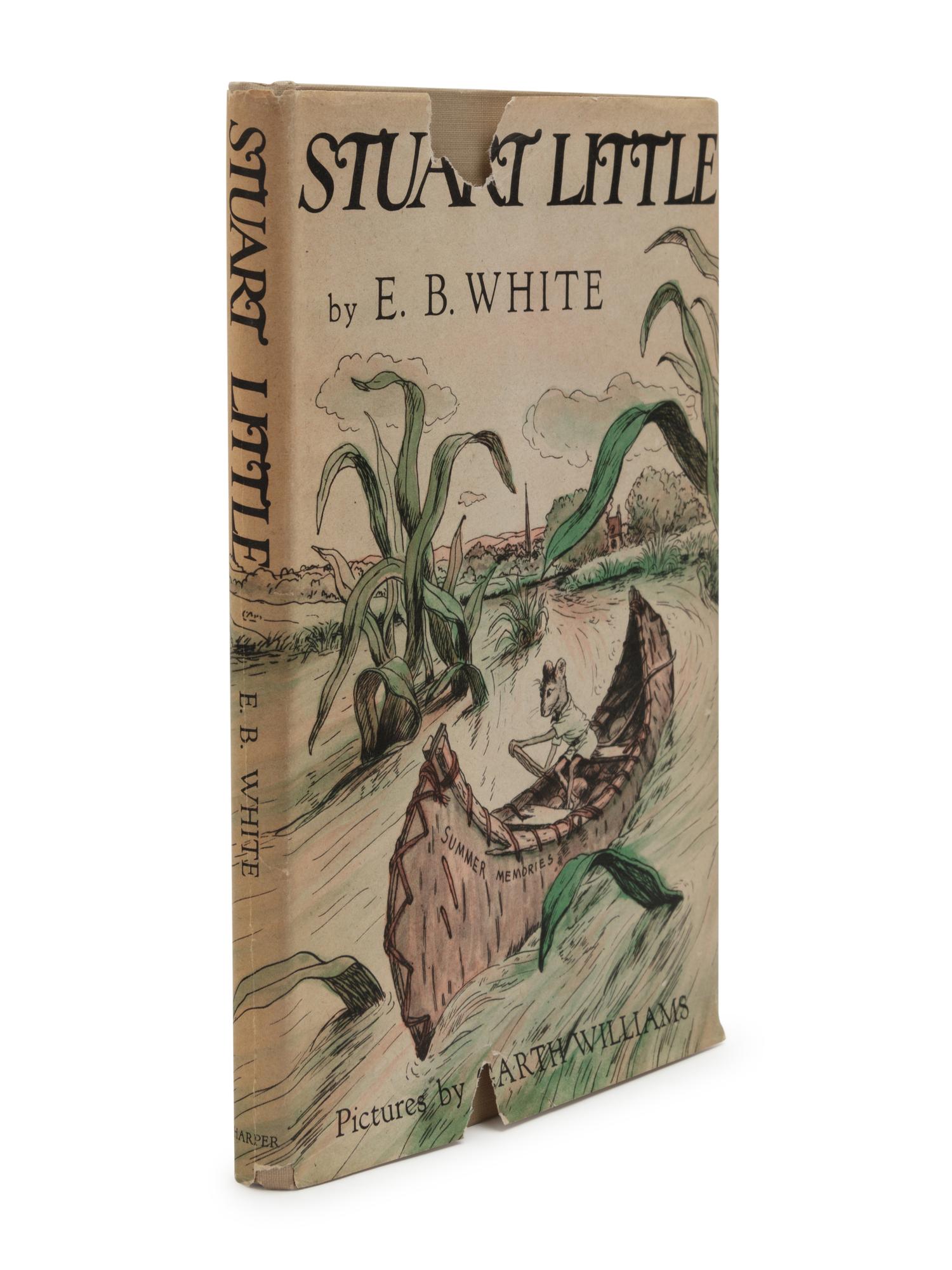 WHITE, Elwyn Brooks (1899-1985). Stuart Little . New York: Harper & Brothers, 1945.