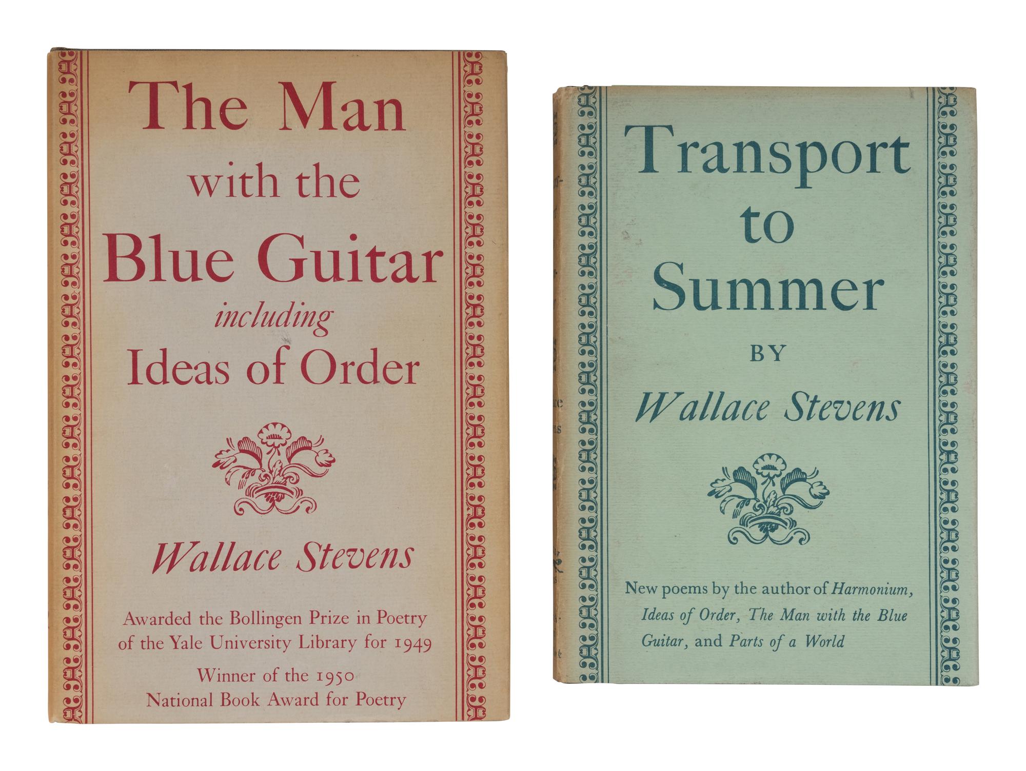 STEVENS, Wallace (1879-1955). Transport to Summer . New York: Alfred A. Knopf, 1947.