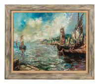 Harbor Scene