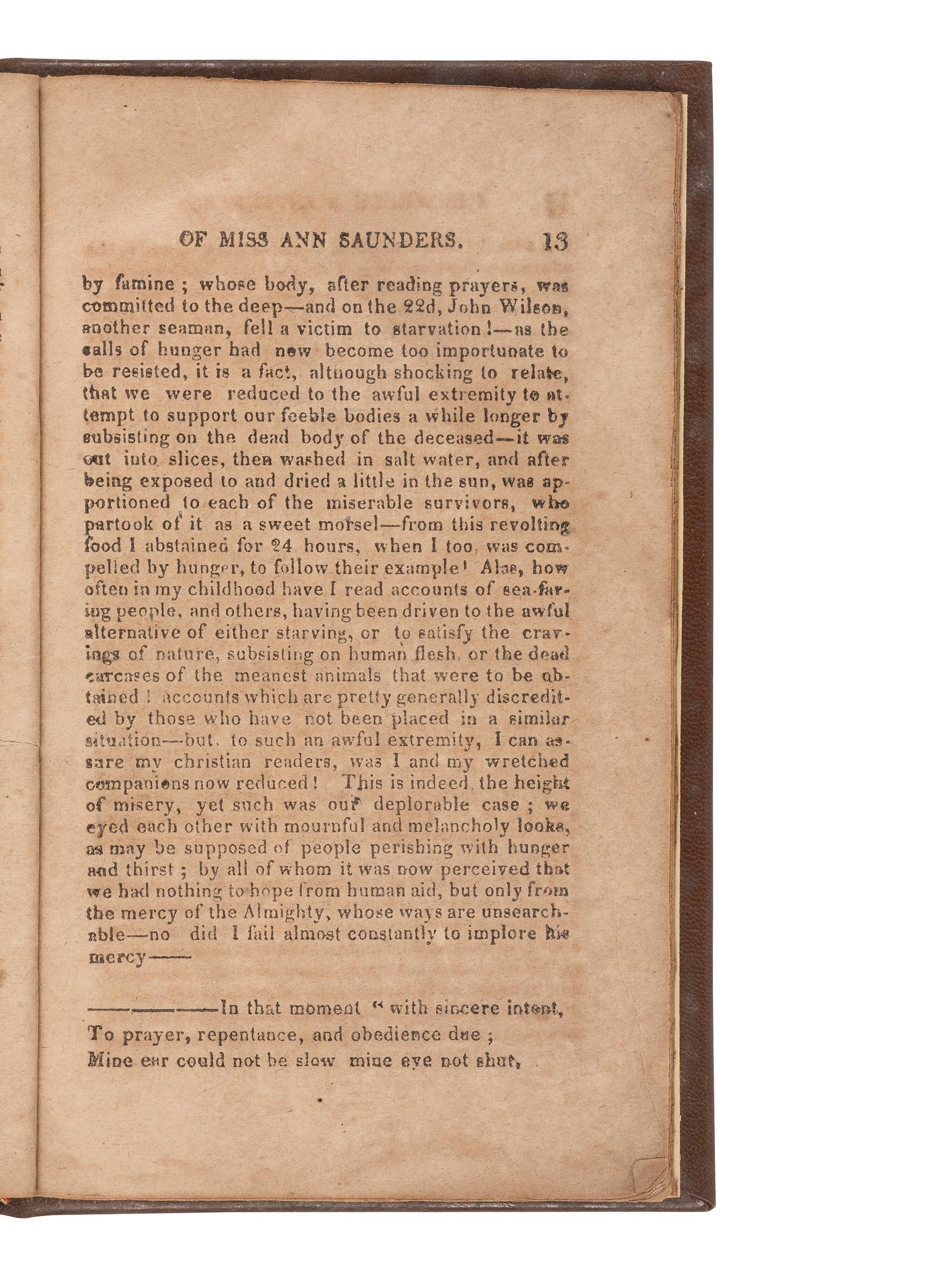 [SHIPWRECKS -- AMERICAN -- NARRATIVES]. A group of 4 narratives, most by women, describing shipwrecks of American vessels, comprising: