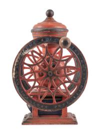 A Lane Brothers No. 12 Swift Double-Wheeled Coffee Grinder