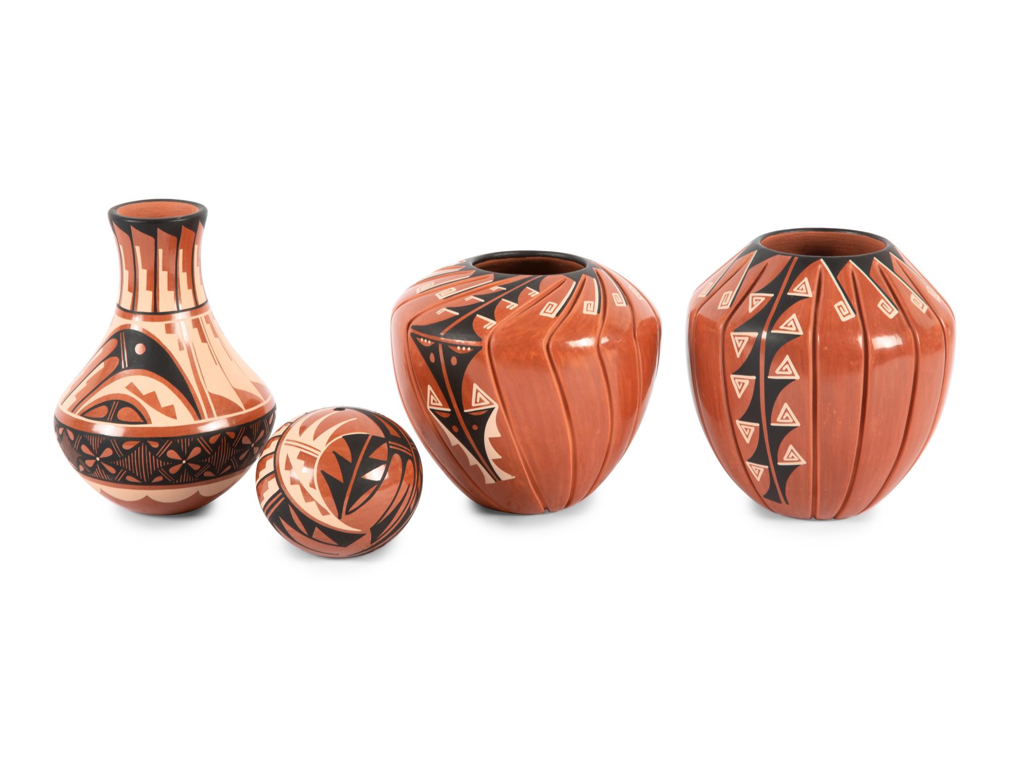 Jemez Polychrome Pottery