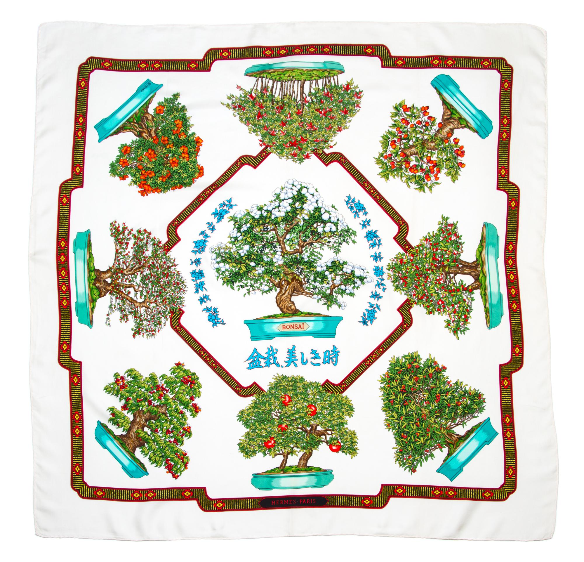 An Hermes 90cm Silk Scarf, 36" x 36".