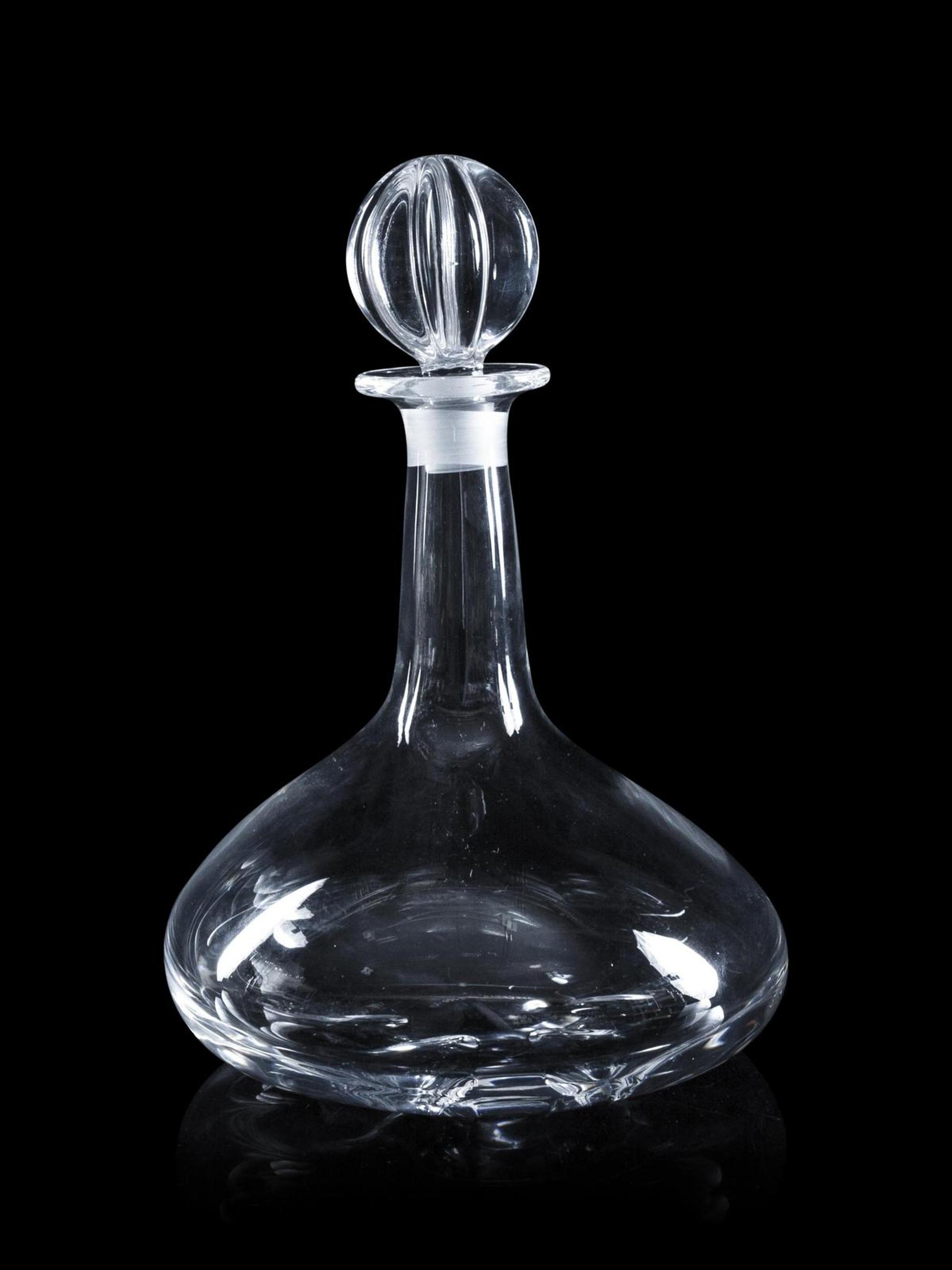 Three Glass Decanters
