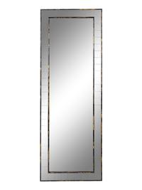 A Contemporary Silvered-Edge Pier Mirror