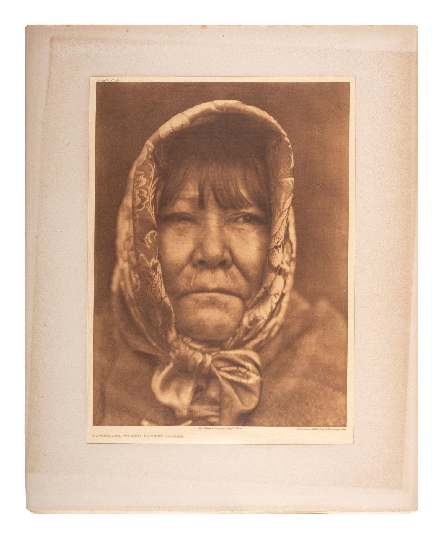 CURTIS, Edward (1868-1952). A group of 24 photogravures on Japanese tissue from portfolios 14 and 15.