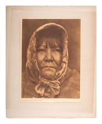 CURTIS, Edward (1868-1952). A group of 24 photogravures on Japanese tissue from portfolios 14 and 15.