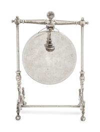 An English Silver-Plate Table Gong