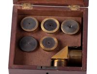 90 degree mirror telescope star diagonal and five lenses.