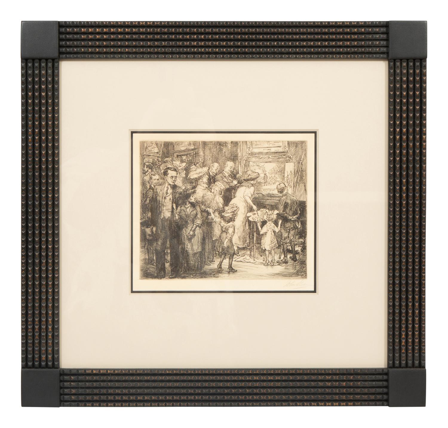 Copyist at the Metropolitan Museum , 1908