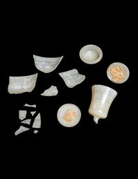 A Group of Alabaster Articles and Fragments