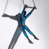 David Bennett (American, b. 1941) — Acrobat Hanging Sculpture, c. 2005