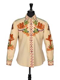 Nathan Turk, Embroidered Cowboy Shirt