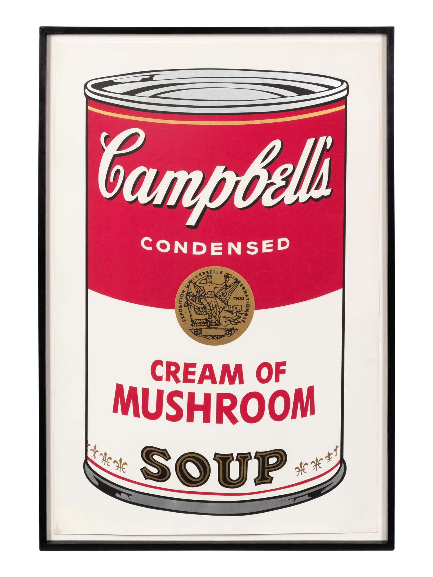 Campbell's Soup I: Cream of Mushroom