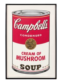 Campbell's Soup I: Cream of Mushroom
