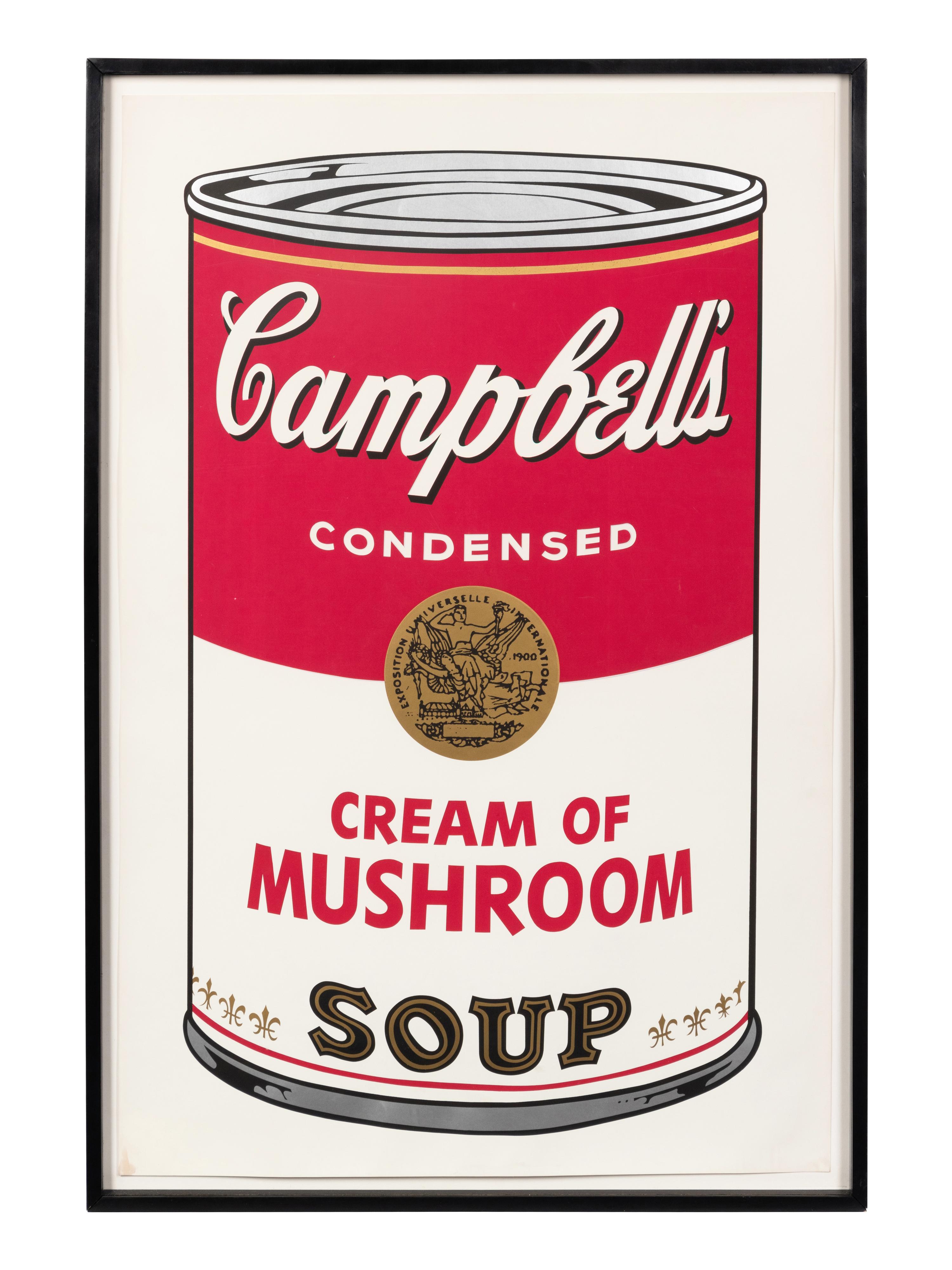 Campbell's Soup I: Cream of Mushroom