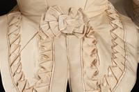 Two Silk Evening Bodices, 1870s