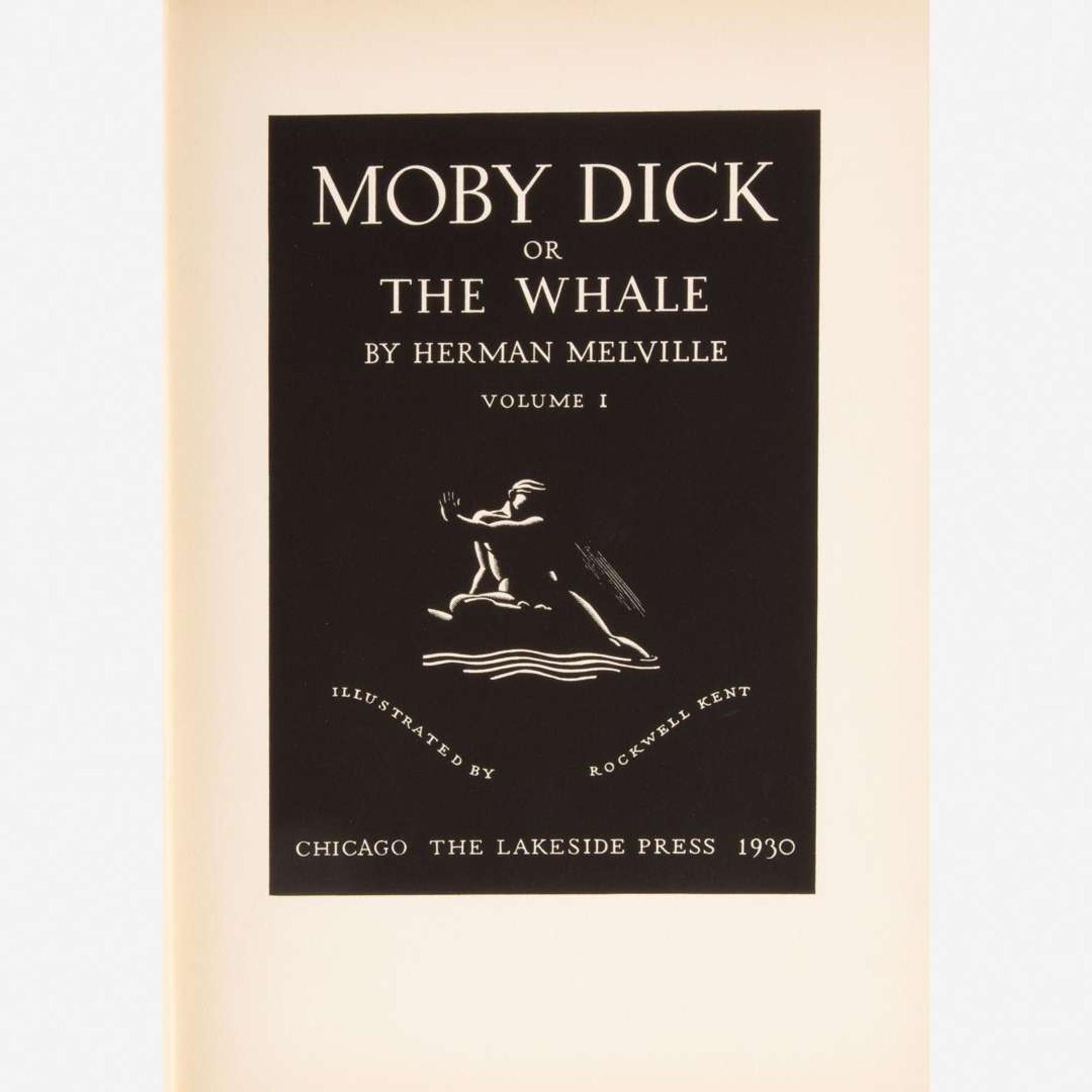 [Children's & Illustrated] [Kent, Rockwell] Melville, Herman Moby Dick or the Whale