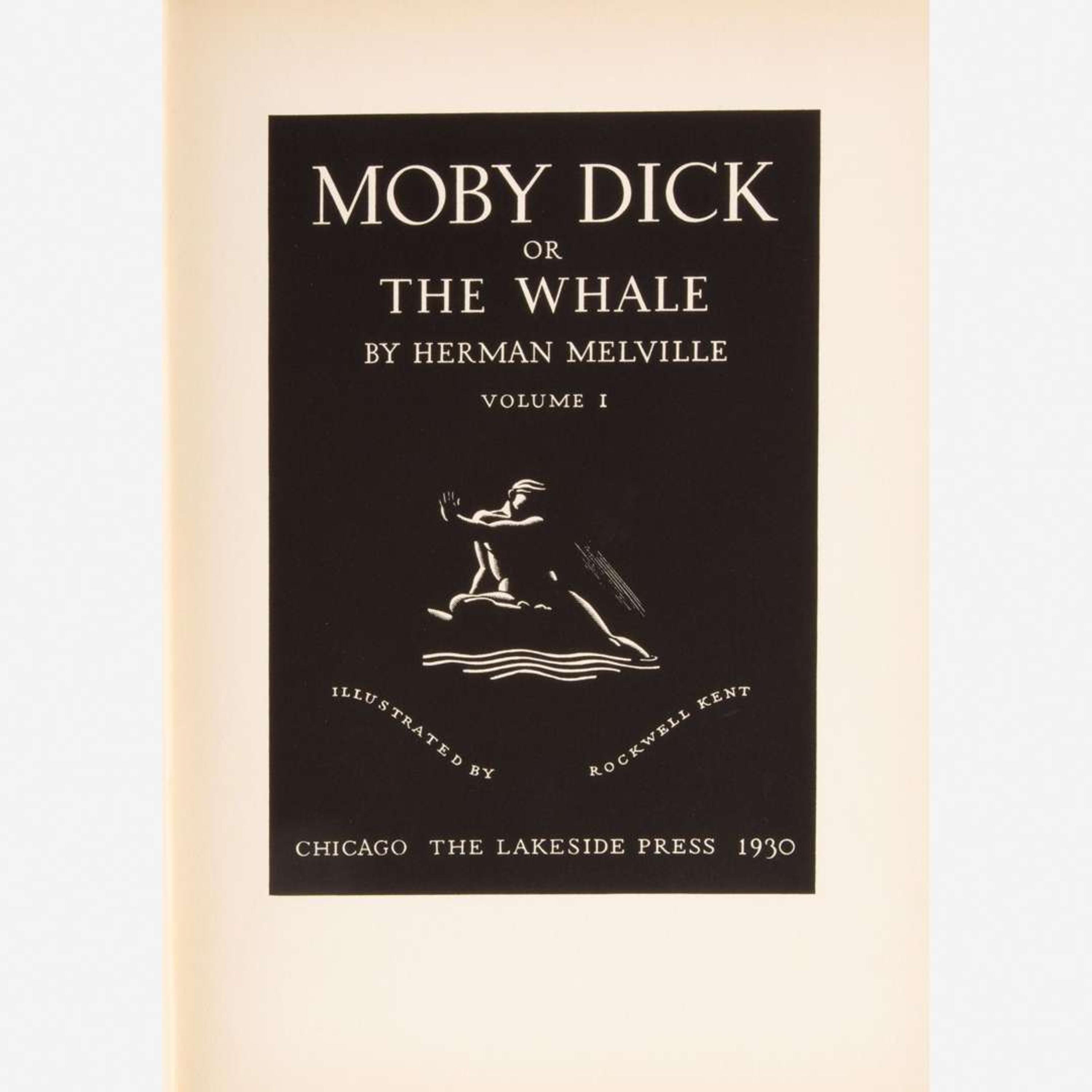 [Children's & Illustrated] [Kent, Rockwell] Melville, Herman Moby Dick or the Whale