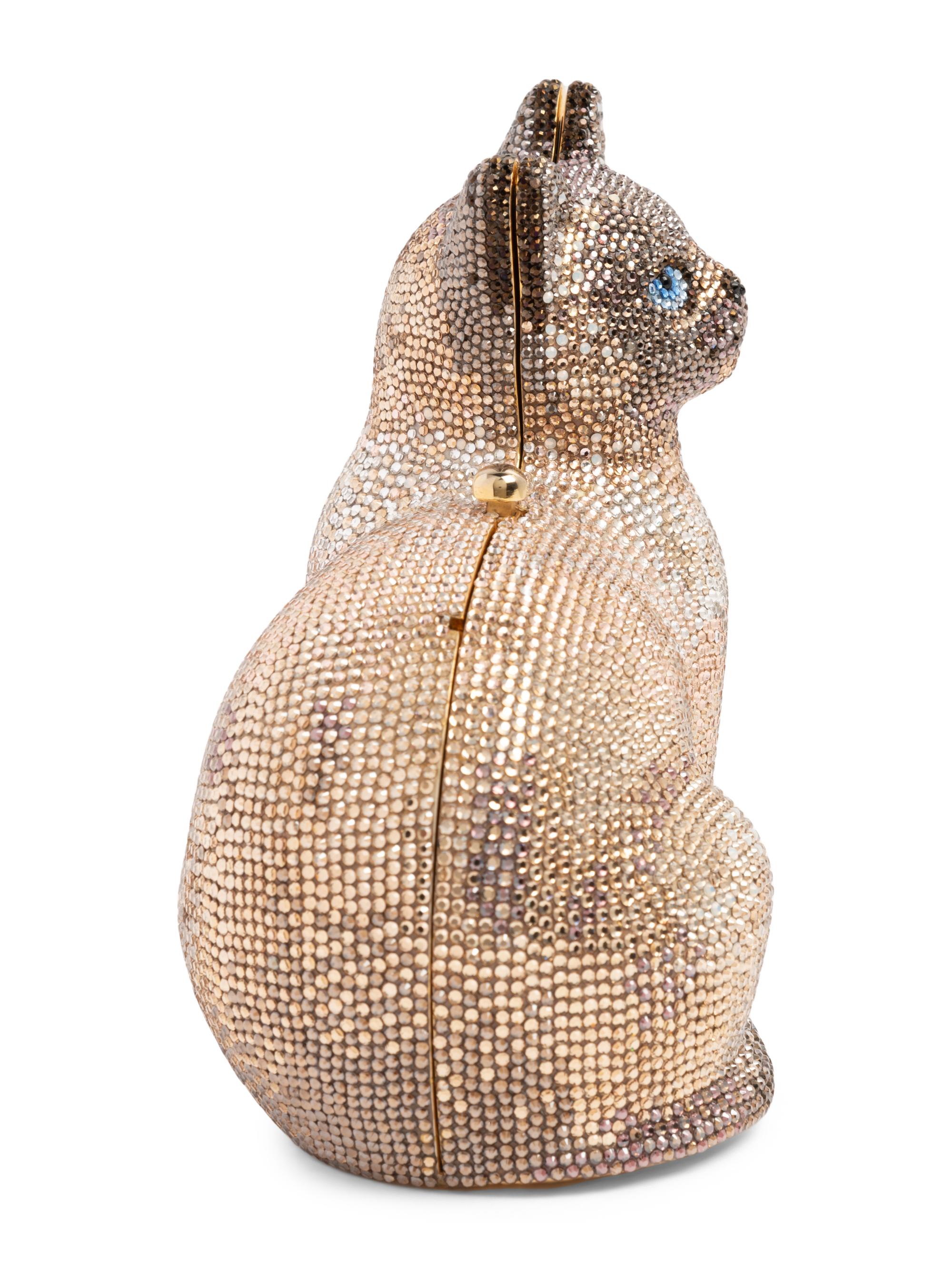 Judith Leiber Siamese Cat Minaudière